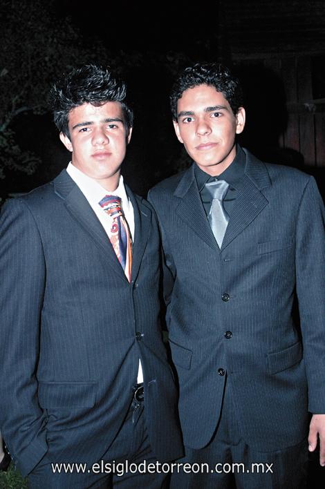 Diego Rodríguez y Enrique Monroy