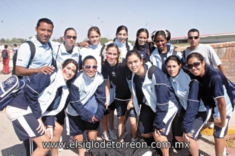 Equipo femenil de básquetbol del ITESO-Guadalajara.