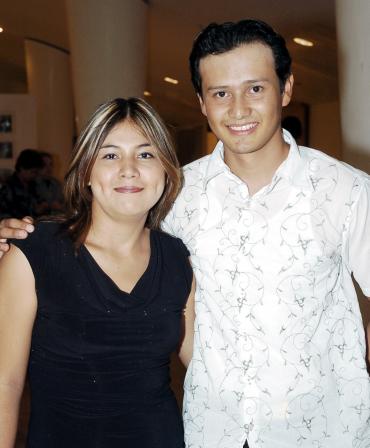 Cynthia Figueroa y Ricardo Tinoco.