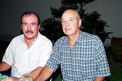 Eugenio Román y Javier Barba.