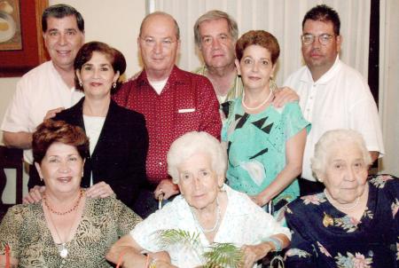 03 de noviembre 2005
La señora María del Roble López de Gutiérrez estuvo acompañada en su fiesta de cumpleaños por familiares quienes la felicitaron  por su 90 aniversario.