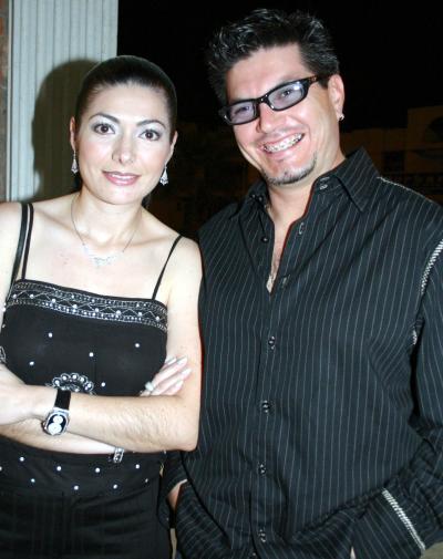 Claudia Olmos y Fernando Cabañas.