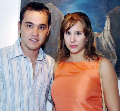 Mónica Peressini y Roberto Madero.