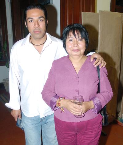 Julio César Cueto y María Caliano.