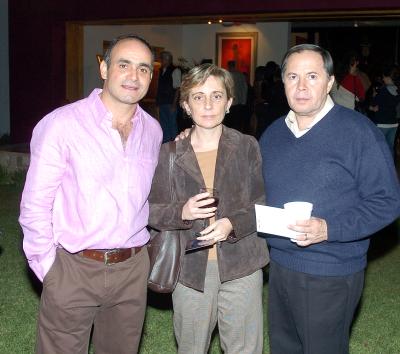 Mario Talamás Murra , Martha Jiménez de Lambarry y Agustín Lambarry.