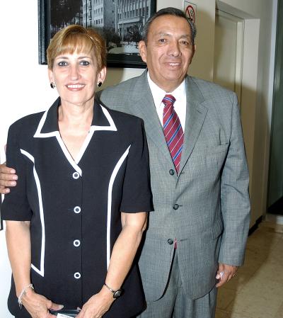 Carlos García Carrillo y Mercedes Araluce de García.