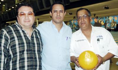 Eduardo Balderas, Édgar Villasana y Armando García.