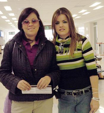 Blanca García y Mariana Ramírez viajaron a Taxco.