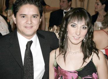 Román Eguía y Rina Elizalde Tinoco.