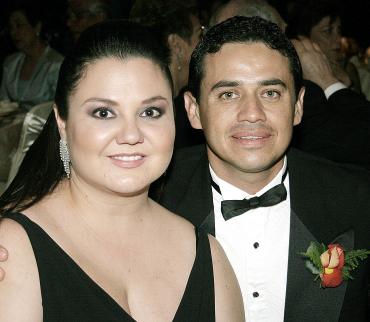 Claudia de Pedroza  y Fernando Pedroza.