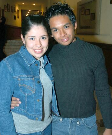 Ernesto Rubio y Jacqueline Dávila.