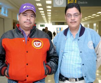 José Cruz Medina y Víctor Castro viajaron con destino a Tijuana.