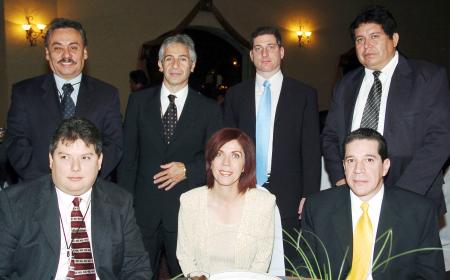 Eduardo Cantú, Jorge Bolaños, Gerardo Solórzano, René Martínez Lazo, Mavisa Garza y Julio Díaz.