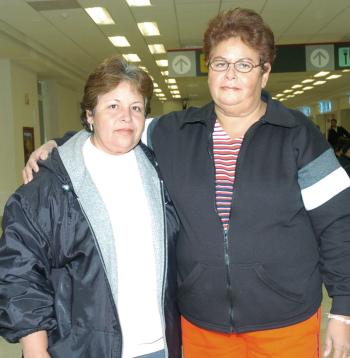 25 de noviembre 2005
 Martha y Elizabeth Núñez viajaron con destino a Tijuana.