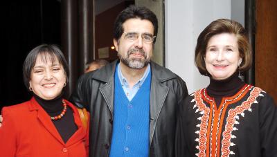 Silvia Csatro de Towns , Juan Antonio Towns y Rosario Lamberta.