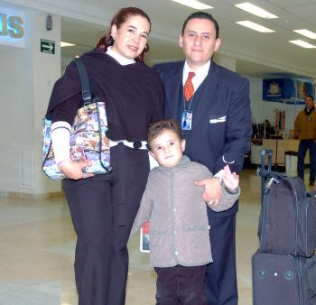 Laida Orozco, Milton Rodrpiguez y Luis Fabián viajaron a México, DF.