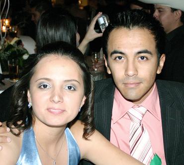 Cinthia López y Juan Castañeda..