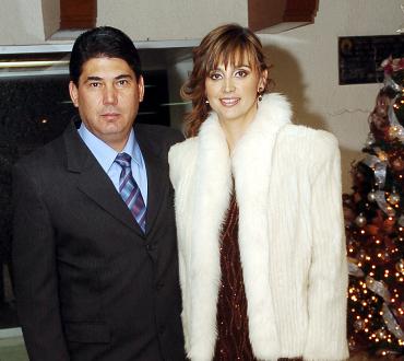 Luis Felipe y Marcela Cantú.