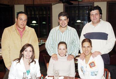 va_03122005_5  Eduardo y Katia Ibargüengoitya, rene y Ana Cantú, Ernesto Thome y Mónica Villalobos