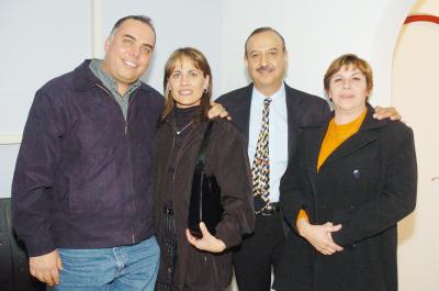 va_20122005 0 
Gerardo Tueme, María Elena Verano, Óscar Güereca y Guadalupe Güereca