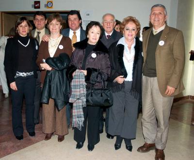 va_22012006 
 Fernando y Pilar Marroquín, Alejandro y María García, Tomás y Sendil López, GUillermo y María de los Ángeles Milán