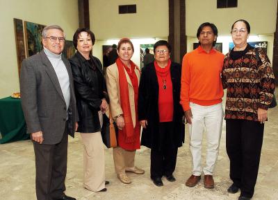 va_22012006 
Lorenzo de Lira, María Isabel Saldaña, Ionne Villarreal, Patricia Lozano, Gustavo Montes y Soledad Gordillo.