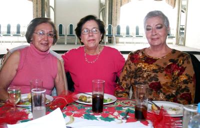 va_22012006 
 Mary G. de Fernández, Rosy R. de Arizpe y María Estela R. de Morales