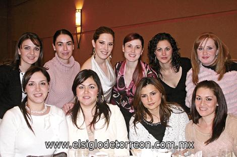 Georgina Cantú, Mariana López, Gabriela Alarcón Díaz Flores, Marcela Pereyra, Alejandra Aguilar, Brenda Noyola, Ana Paula Ledesma, Katryn Kort, María Dabdou y Ruth Navarro