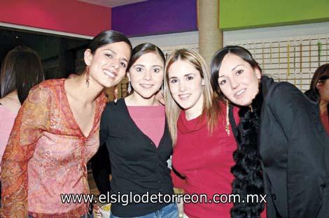 Gilda Moreno Juárez, Beatriz Fernández Lorda, Claudia Torres de Najera y Marcela Enríquez Ramos