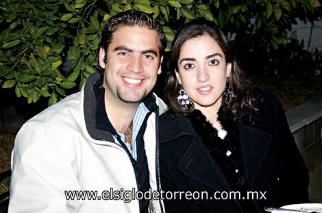 Enrique Gallegos Lugo y Claudia Hamdan Lozano