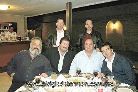 Francisco Mijares, Nicolás Papadópulos, Manuel Quintero, Francisco Mijares Quintero, Ernesto Quintero Pámanes y Miguel Quintero Pámanes