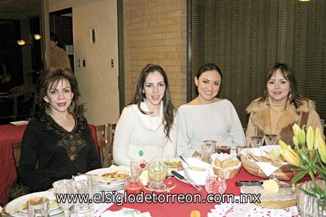 Susana Quintero, Bárbara Dueñes, Dulce de Mijares y Susana Dueñes