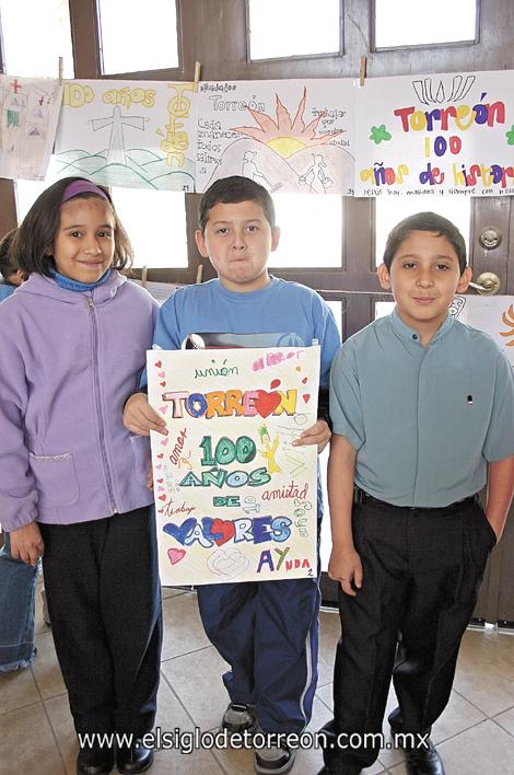 Marina Canales, Luis Enrique Saucedo y Alejandro Carillo