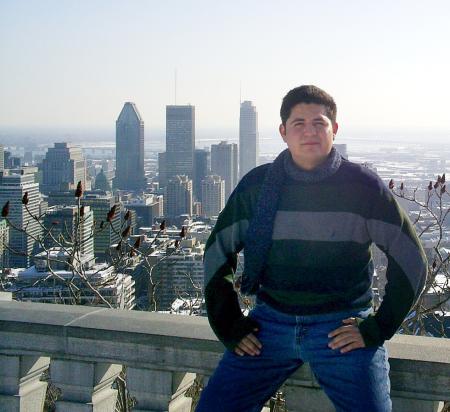 Luis Alfonso Huerta de la Torre, captado en la ciudad de Toronto, Canadá, la cual visitó recientemente.