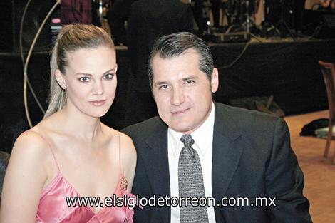 Astrid Wolff y Manuel Garza.