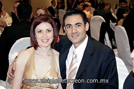 Marcela Pereyra y Luis Compean.