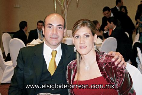 Cesar Enríquez y Cristina de Enríquez.