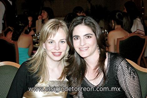 Cristina Martínez y Paola Ramos.