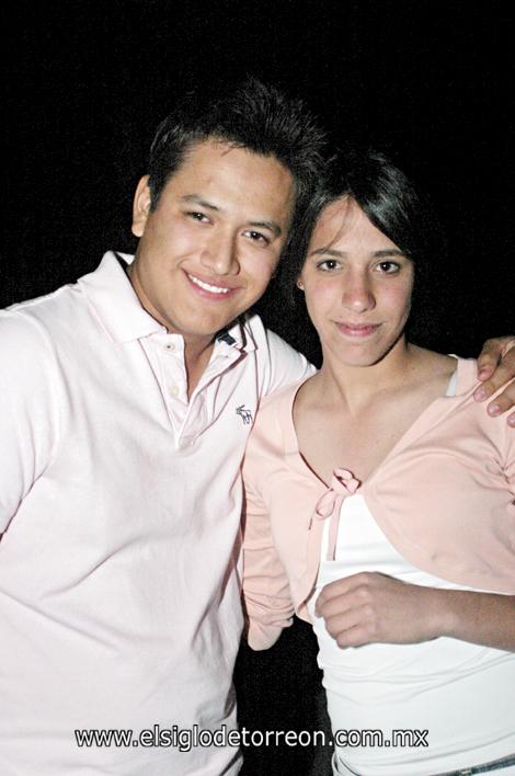 Jorge Roman y Marie Fleurh.