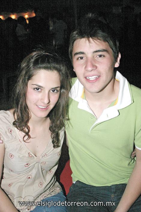 Cristy Salcido y Jaime Martínez.