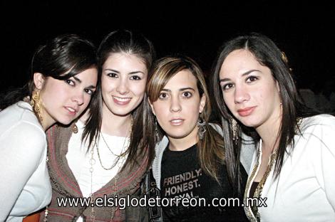 Ana Gaby Humphrey, Mariana Jiménez, Maryfer Borbolla y Regina Ibargüengoytia.