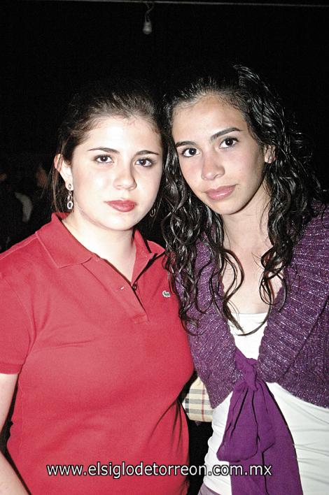 Eri Hernández y Sofía Gómez.