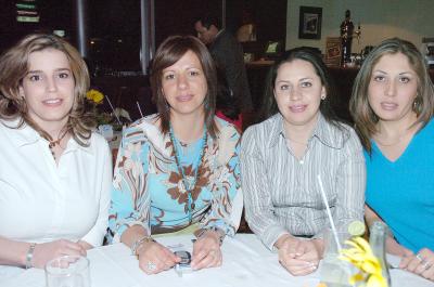 va_09032006 
Rosana Flores de Sánchez, Mónica Treviño Valdez, Ivette Ocio Fernández y Verónica de la Torre Santos.