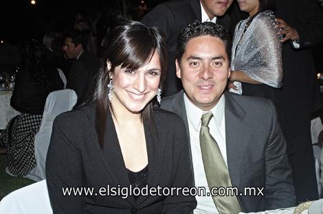 Emilia Sánchez y Rolando Vigne.