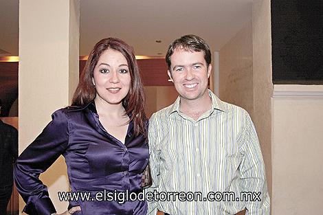 Gaby Ávalos y Alejandro Córdoba.