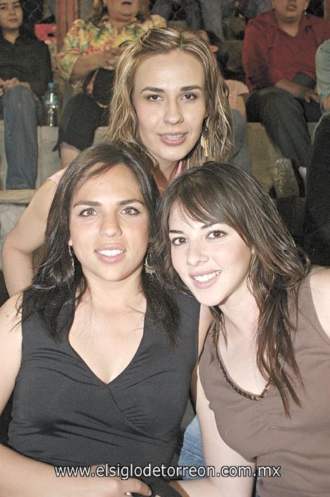 Marilé Ávila, Rina Gilio y Ana Cano.