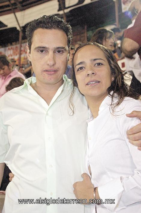 Alberto Dávila y Alejandra Villalobos.