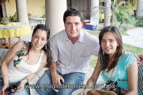 Daniela Natera Canedo, David Madero Amarante y Frida Becker Hernández.