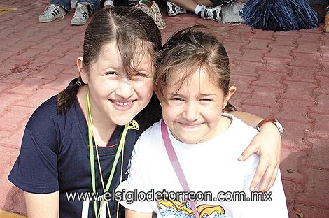 Torneo de la amistad
Arantza y Sabina Lozada.