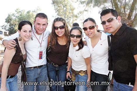 Ana Cristina Jiménez, Juan Carlos García, Anabel Allegre, Karla Dabdou, Marcela Lavín y Paco García.